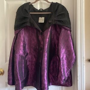 Ubu reversible NWT women’s XL rain jacket with pockets